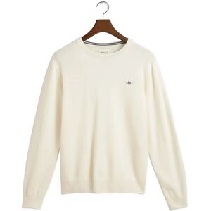 Gant Superfine Lambswool C-Neck L Cream L Gant Superfine Lambswool C-Neck L Cream L