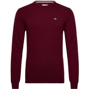 Gant Superfine Lambswool C-Neck S Red S Gant Superfine Lambswool C-Neck S Red S