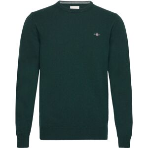 Gant Superfine Lambswool C-Neck XL Khaki XL Gant Superfine Lambswool C-Neck XL Khaki XL