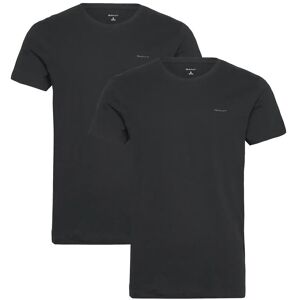 Gant 2-Pack Crew Neck T-Shirts L Black L Gant 2-Pack Crew Neck T-Shirts L Black L