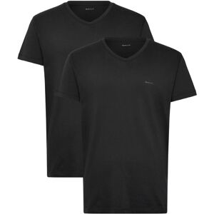 Gant 2-Pack V-Neck T-Shirts XL Black XL Gant 2-Pack V-Neck T-Shirts XL Black XL