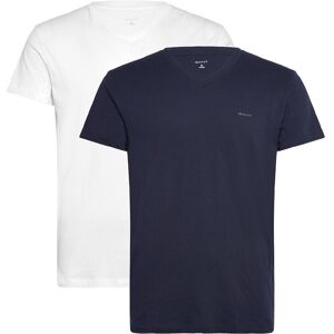 Gant 2-Pack V-Neck T-Shirts M Patterned M Gant 2-Pack V-Neck T-Shirts M Patterned M