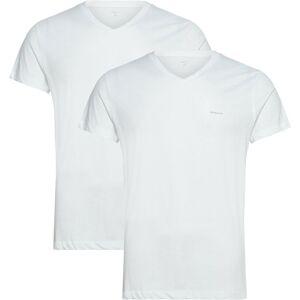 Gant 2-Pack V-Neck T-Shirts XXXL White XXXL Gant 2-Pack V-Neck T-Shirts XXXL White XXXL