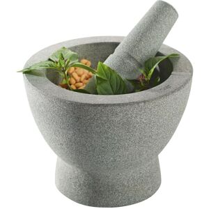 Gefu Morter Granit M/Støder Crunchy Ø 17 CM Grey Ø 17 CM Gefu Morter Granit M/Støder Crunchy Ø 17 CM Grey Ø 17 CM