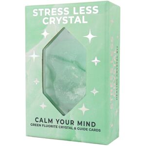 Gift Republic Crystal Healing Kit Stress Les ONE SIZE Green ONE SIZE Gift Republic Crystal Healing Kit Stress Les ONE SIZE Green ONE SIZE