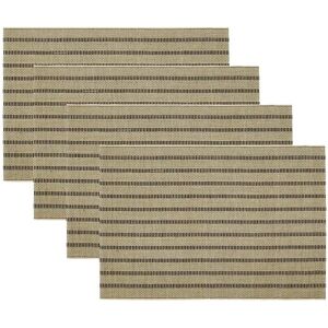 house doctor Dækkeserviet, Hdfica, Sort;Natural 46X35X0CM Beige 46X35X0CM house doctor Dækkeserviet, Hdfica, Sort;Natural 46X35X0CM Beige 46X35X0CM