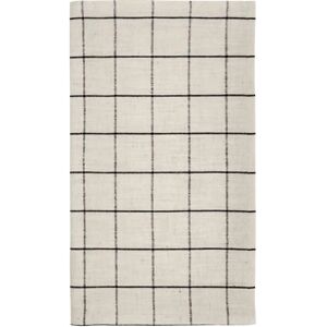 house doctor Bordløber, Hdjoin, Sort;Råhvid 140X40X0CM Cream 140X40X0CM house doctor Bordløber, Hdjoin, Sort;Råhvid 140X40X0CM Cream 140X40X0CM