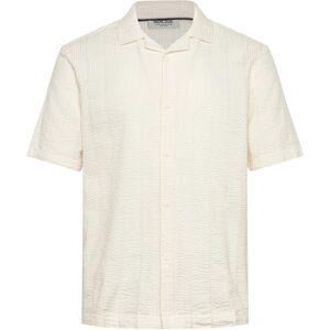 INDICODE Inwaves Shirt M Cream M INDICODE Inwaves Shirt M Cream M