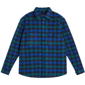 J. Lindeberg Carter Check Overshirt S Blue S J. Lindeberg Carter Check Overshirt S Blue S