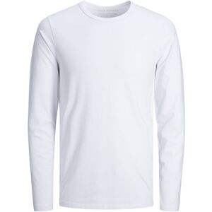 Jack & Jones Jjebasic O-Neck Tee L/S Noos XXL White XXL Jack & Jones Jjebasic O-Neck Tee L/S Noos XXL White XXL