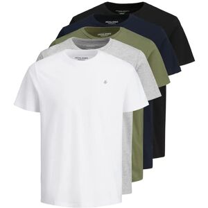 Jack & Jones Jorjxj Tee Ss Crew Neck 5Pk Mp Noos S Green S Jack & Jones Jorjxj Tee Ss Crew Neck 5Pk Mp Noos S Green S