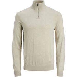 Jack & Jones Jjeemil Knit Half Zip Noos XXXL Cream XXXL Jack & Jones Jjeemil Knit Half Zip Noos XXXL Cream XXXL
