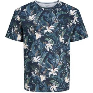 Jack & Jones Jjebryan Aop Tee S/S O-Neck Sn S Navy S Jack & Jones Jjebryan Aop Tee S/S O-Neck Sn S Navy S