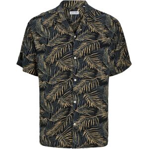 Jack & Jones Jjejeff Tropical Aop Resort Shirt Ss Sn M Black M Jack & Jones Jjejeff Tropical Aop Resort Shirt Ss Sn M Black M
