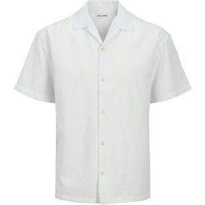 Jack & Jones Jjesummer Resort Shirt Ss Sn M White M Jack & Jones Jjesummer Resort Shirt Ss Sn M White M