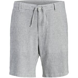 Jack & Jones Jpstace Mykonos Linen Blend Shorts Reg XXL Blue XXL Jack & Jones Jpstace Mykonos Linen Blend Shorts Reg XXL Blue XXL