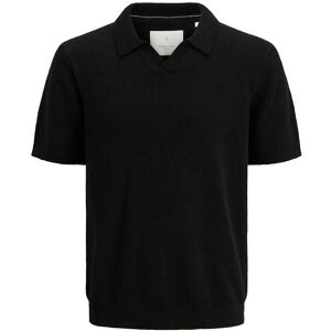 Jack & Jones Jprccwilder Knit Split Neck S Black S Jack & Jones Jprccwilder Knit Split Neck S Black S