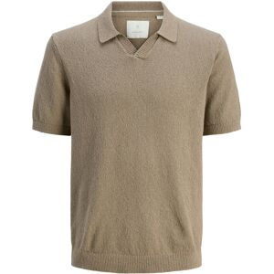 Jack & Jones Jprccwilder Knit Split Neck XL Beige XL Jack & Jones Jprccwilder Knit Split Neck XL Beige XL