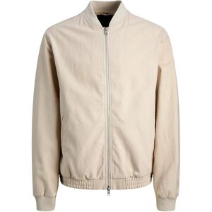 Jack & Jones Jprblaleister Linen Blend Bomber Jkt Ln M Cream M Jack & Jones Jprblaleister Linen Blend Bomber Jkt Ln M Cream M