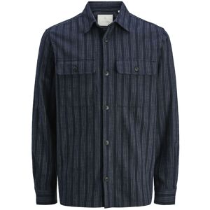 Jack & Jones Jprccraymond Spring Stripe Overshirt Sn M Navy M Jack & Jones Jprccraymond Spring Stripe Overshirt Sn M Navy M