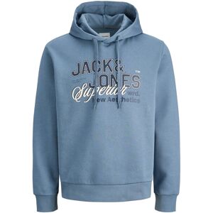 Jack & Jones Jjelogo Sweat Hood 2 Col 25/26 Noos S Blue S Jack & Jones Jjelogo Sweat Hood 2 Col 25/26 Noos S Blue S