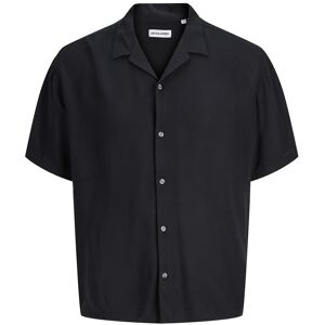 Jack & Jones Jjejeff Resort Solid Shirt Ss Sn M Black M Jack & Jones Jjejeff Resort Solid Shirt Ss Sn M Black M