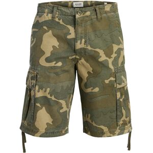 Jack & Jones Jpstcole Frank Cargo Shorts Mid Sn M Patterned M Jack & Jones Jpstcole Frank Cargo Shorts Mid Sn M Patterned M