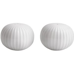 Kähler Hammershøi Salt- Og Pebersæt Ø6 Cm H:4.5CM White H:4.5CM Kähler Hammershøi Salt- Og Pebersæt Ø6 Cm H:4.5CM White H:4.5CM