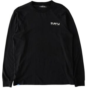 KAVU Ls Etch Art S Black S KAVU Ls Etch Art S Black S