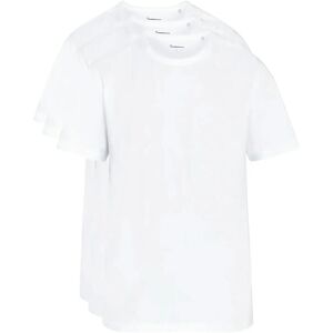 Knowledge Cotton Apparel 3-Pack Core T-Shirt XXL White XXL Knowledge Cotton Apparel 3-Pack Core T-Shirt XXL White XXL