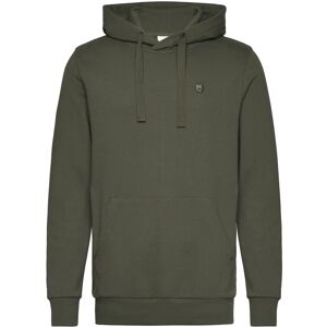 Knowledge Cotton Apparel Arvid Basic Hood Badge Sweat - Gots XXL Khaki XXL Knowledge Cotton Apparel Arvid Basic Hood Badge Sweat - Gots XXL Khaki XXL
