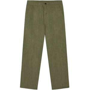 Knowledge Cotton Apparel Fig Loose Linen-Mix Pants S Khaki S Knowledge Cotton Apparel Fig Loose Linen-Mix Pants S Khaki S