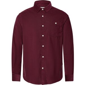 Knowledge Cotton Apparel Dune Regular Corduroy Shirt S Burgundy S Knowledge Cotton Apparel Dune Regular Corduroy Shirt S Burgundy S
