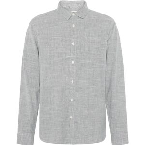 Knowledge Cotton Apparel Dune Regular Stripe Shirt M Blue M Knowledge Cotton Apparel Dune Regular Stripe Shirt M Blue M