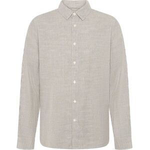 Knowledge Cotton Apparel Dune Regular Stripe Shirt XL Beige XL Knowledge Cotton Apparel Dune Regular Stripe Shirt XL Beige XL