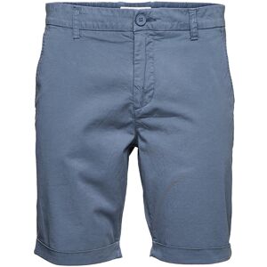 Knowledge Cotton Apparel Chuck Regular Chino Poplin Shorts - 32 Blue 32 Knowledge Cotton Apparel Chuck Regular Chino Poplin Shorts - 32 Blue 32
