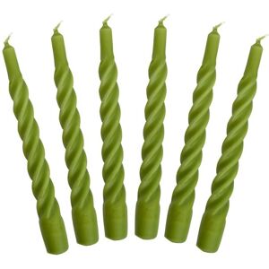 Kunstindustrien Candles With A Twist - Matt ONE SIZE Green ONE SIZE Kunstindustrien Candles With A Twist - Matt ONE SIZE Green ONE SIZE