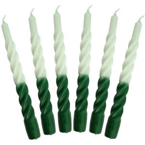 Kunstindustrien Candles With A Twist - Matt ONE SIZE Green ONE SIZE Kunstindustrien Candles With A Twist - Matt ONE SIZE Green ONE SIZE