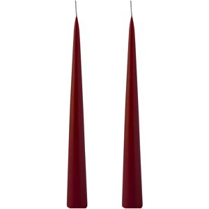 Kunstindustrien Hand Dipped Decoration Candles, 2 Pack ONE SIZE Red ONE SIZE Kunstindustrien Hand Dipped Decoration Candles, 2 Pack ONE SIZE Red ONE SIZE