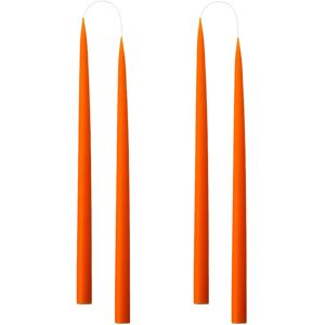Kunstindustrien Hand Dipped Candles, 4 Pack ONE SIZE Orange ONE SIZE Kunstindustrien Hand Dipped Candles, 4 Pack ONE SIZE Orange ONE SIZE