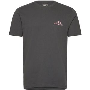 Lee Jeans Regular Logo Tee S Black S Lee Jeans Regular Logo Tee S Black S
