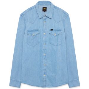 Lee Jeans Regular Western Shirt XL Blue XL Lee Jeans Regular Western Shirt XL Blue XL