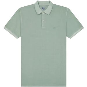 Lee Jeans Garment Dye Polo S x 00 Green S x 00 Lee Jeans Garment Dye Polo S x 00 Green S x 00