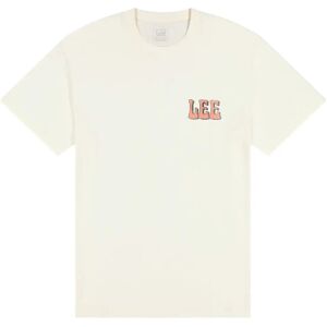 Lee Jeans Lee Vinyl Tee S x 00 Cream S x 00 Lee Jeans Lee Vinyl Tee S x 00 Cream S x 00