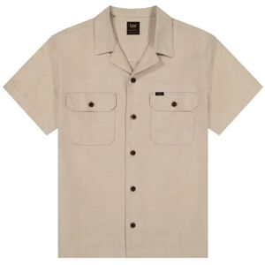 Lee Jeans Ss Utility Camp Shirt M x 00 Beige M x 00 Lee Jeans Ss Utility Camp Shirt M x 00 Beige M x 00