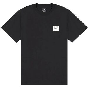 Lee Jeans Woven Label Tee S x 00 Black S x 00 Lee Jeans Woven Label Tee S x 00 Black S x 00