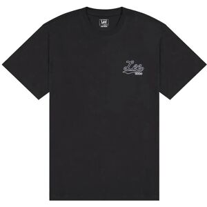Lee Jeans Big Lee Logo Tee S x 00 Black S x 00 Lee Jeans Big Lee Logo Tee S x 00 Black S x 00