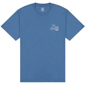 Lee Jeans Big Lee Logo Tee L x 00 Blue L x 00 Lee Jeans Big Lee Logo Tee L x 00 Blue L x 00