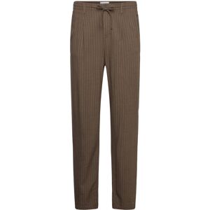 Lindbergh Linen Woven Striped Pants M Green M Lindbergh Linen Woven Striped Pants M Green M