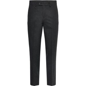 Lindbergh Flannel Wool Blend Formal Pant XXXL Black XXXL Lindbergh Flannel Wool Blend Formal Pant XXXL Black XXXL